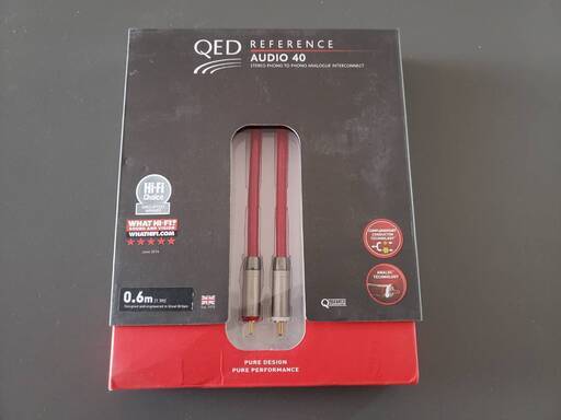 【和歌山市六十谷】新品｜QED Reference Audio 40 (0.6m)