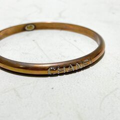 【苫小牧バナナ】CHANEL/シャネル バングル ブレスレット 98P ヴィンテージ オールドシャネル 箱付き 訳アリ♪