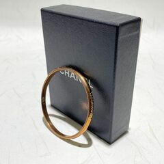 【苫小牧バナナ】CHANEL/シャネル バングル ブレスレット 98P ヴィンテージ オールドシャネル 箱付き 訳アリ♪
