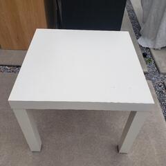 IKEA LACK ホワイト 正方形 テーブル 