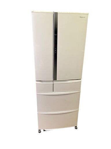 Panasonic パナソニック ノンフロン冷凍冷蔵庫 NR-FVF455-W形 2019年製 451L 中古品　直接引取大歓迎‼　神奈川限定有料配送あり‼