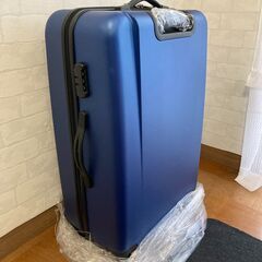 新品未使用　スーツケース　旅行バッグ　青色　軽量　大型