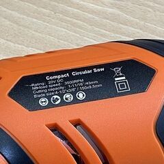 苫小牧バナナ】ノンブランド 充電式 ハンディ丸ノコ 20V Compact 