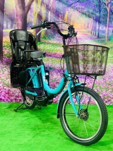 ❻ 4613子供乗せ電動自転車ヤマハ人気モデル新品20インチ良好バッテリー