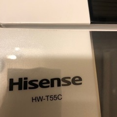 Hisense HW-T55C洗濯機　5.5kg(洗濯機能故障、...