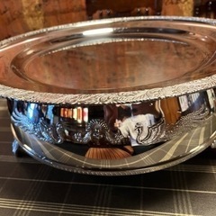 丸型オードブル皿　台付き