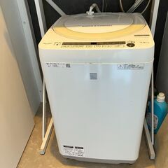 【シャープ】全自動洗濯機 7.0kg ES-G7E5-KW 