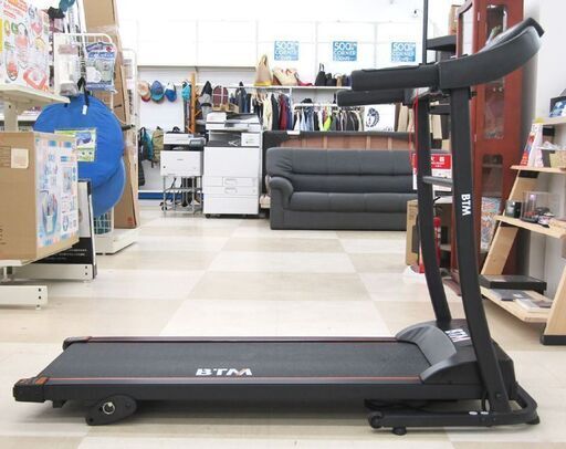 動作品 BTM ルームランナー G515C フィットネス ランニングマシン ～12km/h 家庭用 トレーニング 角度調節