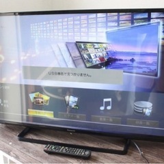 お引取り限定 16年製 Panasonic VIERA パナソニック43V型液晶テレビ TH