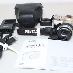 【ネット決済・配送可】RICOH/PENTAX Q-S1/ミラー...