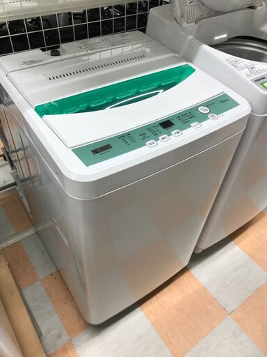 洗濯機 ヤマダ YWM-T70G1　2020年製 ※動作チェック済/当店6ヶ月保証