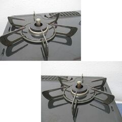 リンナイ 都市ガス用 ガステーブル KSR-670BKL 2020年製 プッシュ式 左強火 ガス台 Rinnai 札幌市 中央区