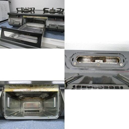 リンナイ 都市ガス用 ガステーブル KSR-670BKL 2020年製 プッシュ式 左