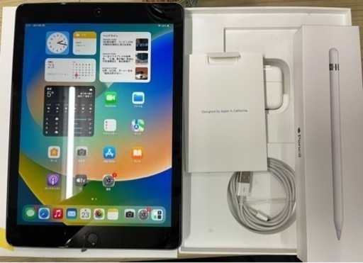 ジャンク】iPad 第6世代 128gb Wi-Fiモデル 光もれ アップルペンシル