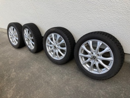 最終！値下げダンロップスタッドレスホイールセット165/60R15ハスラー 
