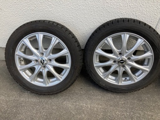 最終！値下げダンロップスタッドレスホイールセット165/60R15ハスラー 