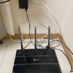wifi無線ルーター・LANケーブル付