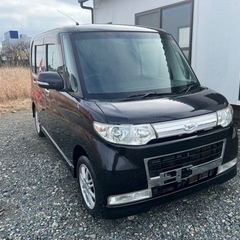 ダイハツタントカスタム　車検2年取得　パワースライドドア