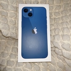 iphone13 ブルー　128GB iphone本体　SIMフ...