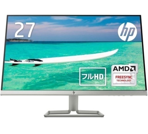 【早い者勝ち、おまけつき】HP 27fw 27インチモニター IPS液晶　非光沢