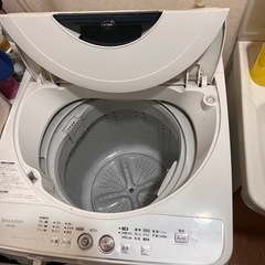 受け取り者様決まりました　シャープ　洗濯機　4.5L