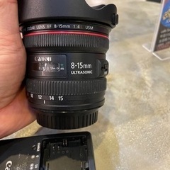 Canon 5Dmark3 とlレンズ魚 フィッシュアイ
