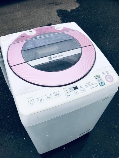 ⑥♦️EJ2414番SHARP全自動電気洗濯機 【2012年製】