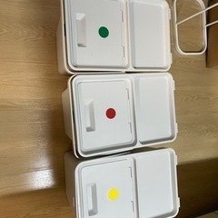 IKEAのゴミ箱×3