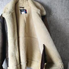 最終価格Schott フライトジャケット B3 ムートン レザー USA製 ビンテージ