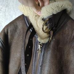 最終価格Schott フライトジャケット B3 ムートン レザー USA製 ビンテージ