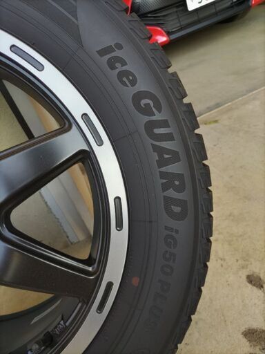 【Jeepコンパス(ABA-M624)】中古スタッドレスタイヤ＆ホイール（空気圧センサー付）