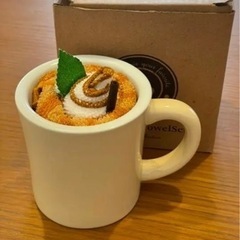 【新品/未使用】カフェマグカップ　タオルセット