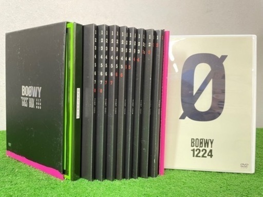 キャンセルでました！ GIGS BOX■完全生産限定■BOφWY■BOOWY■DVD-BOX 8枚組＋BOOWY 1224■ボウイ