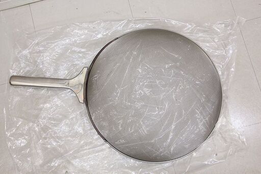 ジャンボスクイざる ザル 業務用 ステンレス 18-8 厨房 メッシュ あみ