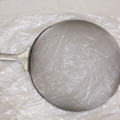 ジャンボスクイざる ザル 業務用 ステンレス 18-8 厨房 メッシュ あみ 揚げざる 直径38cm (J1174wY)