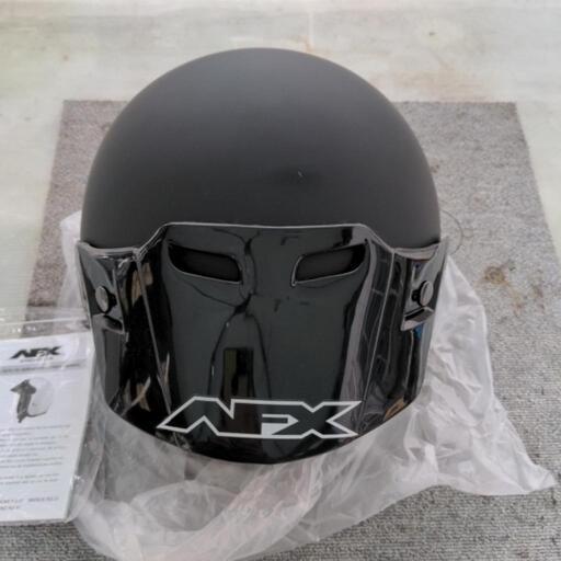 目玉商品！　未使用品！　AFX　ハーフヘルメット　ジェットヘルメット　FX-75　フラットブラック　サイズXL