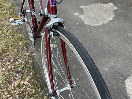 クロスバイク FUJI BALLAD XXSサイズ レッド