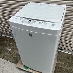 【ネット決済・配送可】アクア　洗濯機　AQW-GS5E7　202...