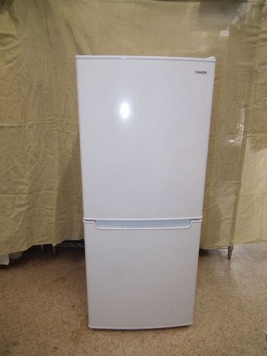 山善　２ドア　冷凍冷蔵庫　YFR-D110（W）106L (冷蔵室73L/冷凍室33L)　2020年製　単身　就学　就職向き　中古品　単身向き冷凍冷蔵庫　引取限定