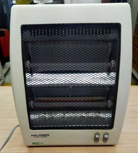 【リサイクルストアスターズ鹿大店】株式会社アイアン　プチハロゲンヒーター　IR-4591　アイボリー