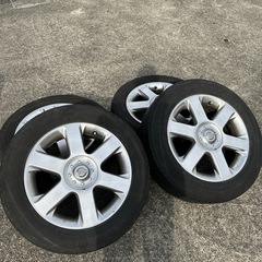日産 エルグランド純正ホイール 215/60R17 REGNO