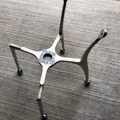 【ネット決済・配送可】LINK 椅子の骨組スチール製