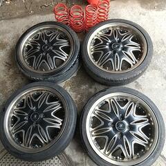 値下げしました。ブラックダイヤモンドホイールタイヤホイールのみの購入可       