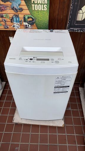 【リサイクル市場エコ伊川谷】TOSHIBA 東芝 4.5kg 2017年製 全自動洗濯機【1か月保障付き】【取りに来られる方限定】