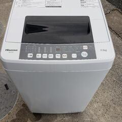 【ネット決済・配送可】Hisense ハイセンス　全自動洗濯機　...