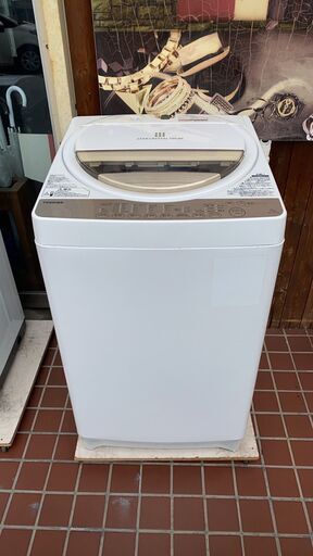 【リサイクル市場エコ伊川谷】TOSHIBA / 東芝 2016年製 7.0kg 全自動洗濯機【1か月保障付き】【取りに来られる方限定】