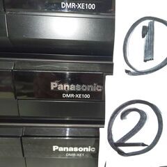 3台セット Panasonic DVDレコーダー(DMR-XE1...