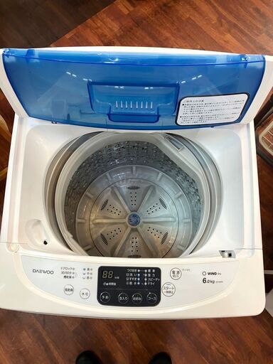 ☆DAEWOO☆全自動洗濯機 DW-S60KB 6.0kg ☆DAEWOO☆全自動洗濯機 DW-S60KB 6.0kg