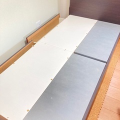 【値下げ】ニトリ　収納付きベッド