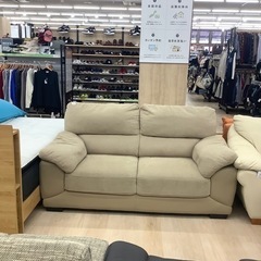 2人掛けソファー布製 ベージュ